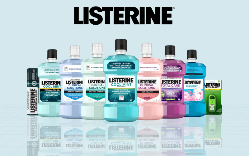 Listerine Wide Range of Products