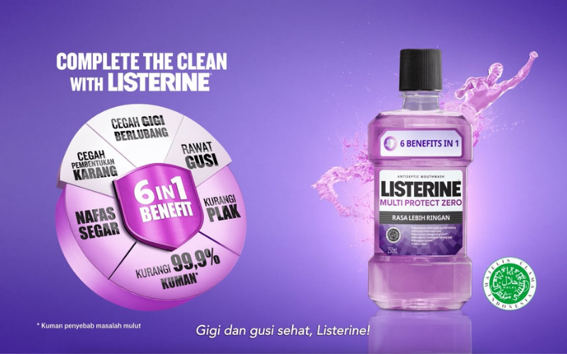 Listerine Multi Protect Zero 