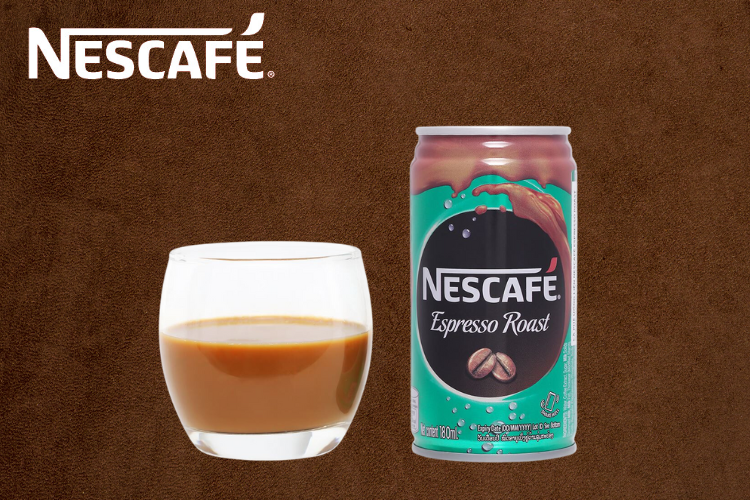 Nescafe espresso roast drink coffee 180ml