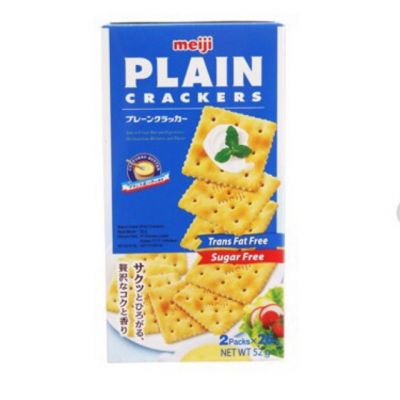 Meiji Plain Cracker With Oat 52g x 40 Boxes