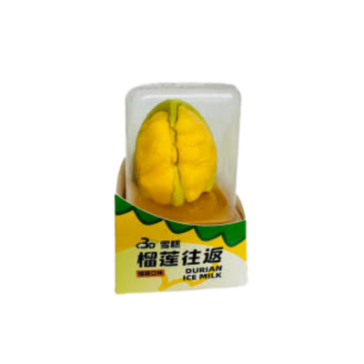 Durian Flavored Ice Cream 75gr x 12pcs