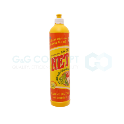 Net Concentrated Dishwashing Liquid Lemon 800g x 12 Bottles