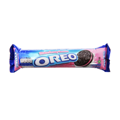 Oreo Biscuit Strawberry Cream 110.4g x 24 Packs