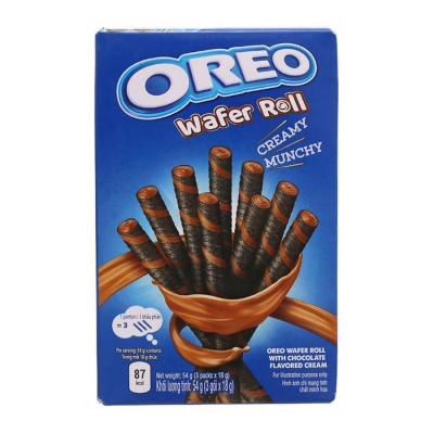 Oreo Chocolate Wafer Roll 54g x 20 Boxs