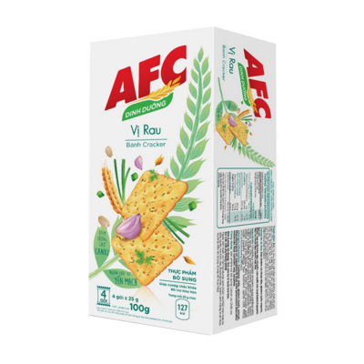 AFC Cracker Vegetable 100g x 36 Boxes