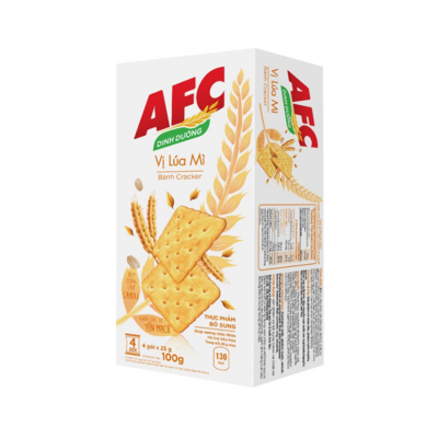 AFC Cracker Wheat 100g x 36 Boxes