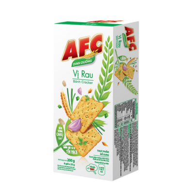 AFC Cracker Vegetable 200g x 16 Boxes