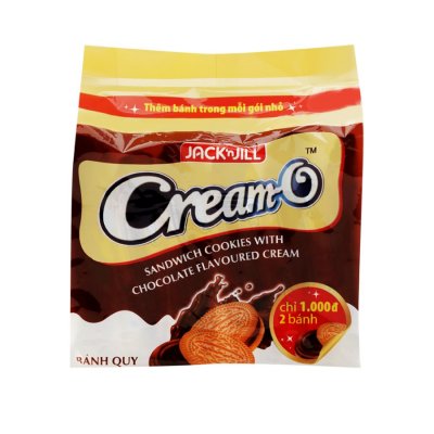 Cream-O Sandwich Cookies Chocolate Cream 156g x 24 Bags