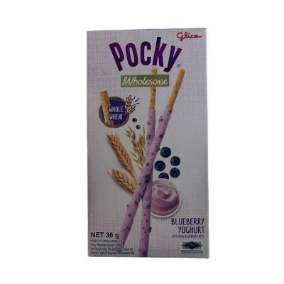 Pocky Blueberries Yoghurt Biscuit Stick 36g x 10 Boxes x 6 Blocks