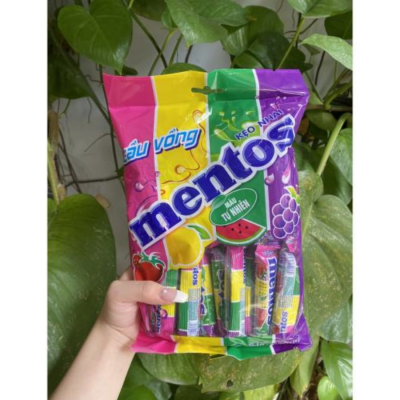 Mentos Mini Rainbow 240g ( 240g x 22 Pouches )
