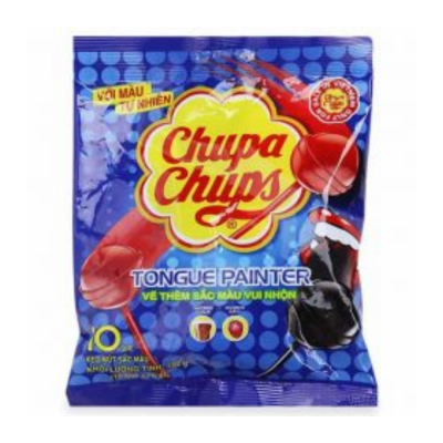 Chupa Chups Lollipops Colors Tongue Painter 93g x 70 Bags 