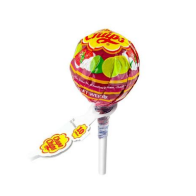 Chupa Chups Lollipops Classic Mega 10pcs 110g x 12 Capsule