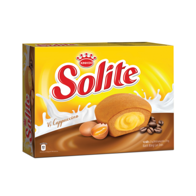 Solite Custard Cake Cappuchino 276g x 10  Boxes