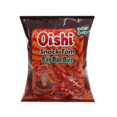 Oishi Snack Special Hot Shrimp 34g x 80 Bags