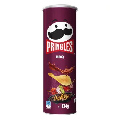 Pringles Chips Barbeque 134g x 12 Cans