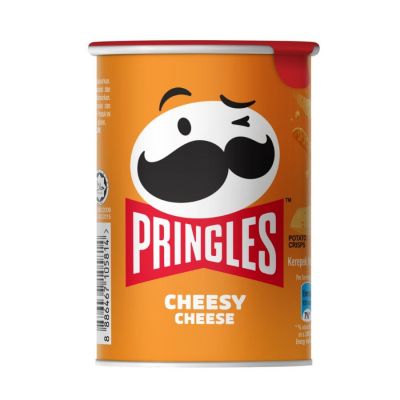 Pringles Potato Chips Cheesy Cheese 42g x 12 Cans