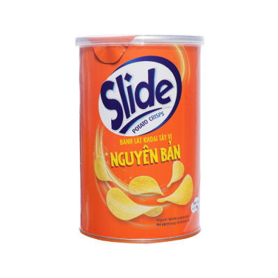 Slide Potato Crisps Original 75g x 28 Cans