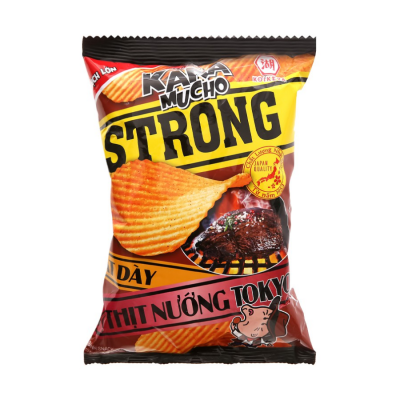 Karamucho Potatoes Chips Strong BBQ 26g x 100 Bags