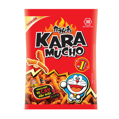 Karamucho Snack Corn Spicy 64g x 40 Bags
