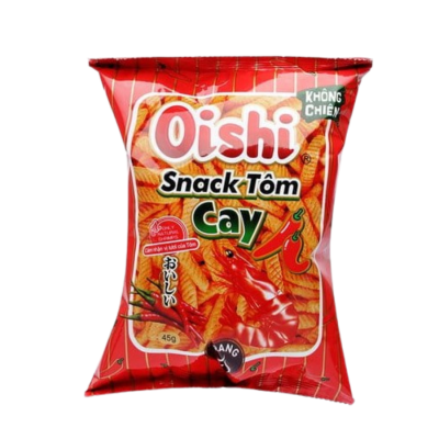 Oishi Snack Hot Shrimp 110g x 60 Bags