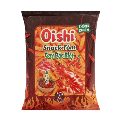 Oishi Snack Grilled Squid Salt and Chili 68g x 60 Bags
