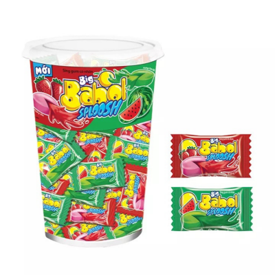 Big Babol Sploosh Gum Fruit 252g x 18 Cups