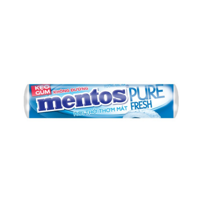 Mentos Pure Fresh Peppermint 252g (16 Rolls x 15.75g) x 12 Blocks