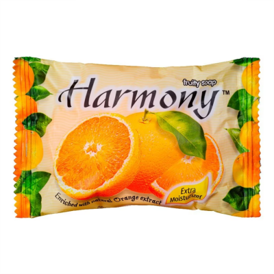 Harmony Natural Fruity Soap with Orange Extract 75g x 72 Bars