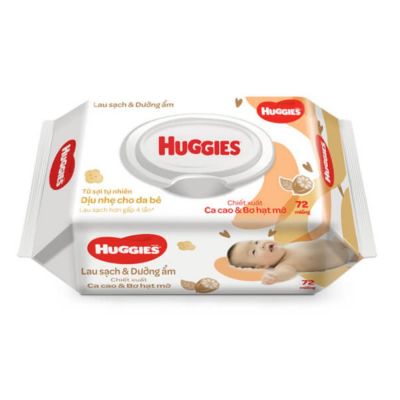 Huggies Gentle Care Baby Wipes 72 Sheets x  12 Bags