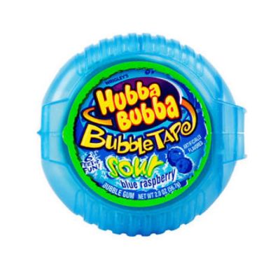 Hubba Bubba Blue Rasperry 56.7g x 12 Pcs x 12 Boxes