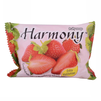 Harmony Natural Fruity Soap with Strawberry Extract 75g x 72 Bars