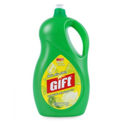 Gift Dishwashing Lemon 1.5Kg x 6 Bottles