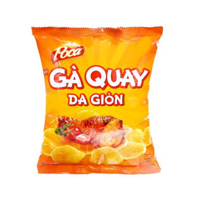 Poca Partyz Crispy Roasted Chicken Flavor 30g x 80 Bags