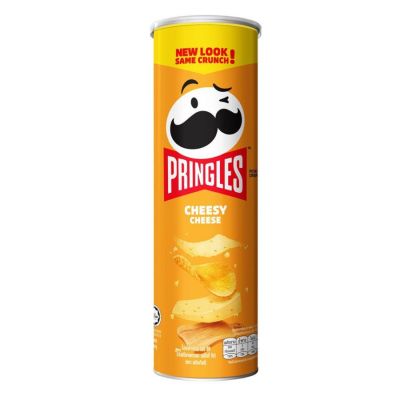 Pringles Potato Chips Cheesy Cheese 134g x 12 Cans