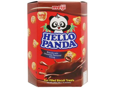 Meiji Hello Panda Chocolate Biscuit 260g x 8 Boxes