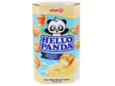 Meiji Hello Panda Milk Biscuits 43g x 80 Boxes