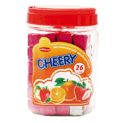 Bibica Cheery Strawberry Chewy 780g x 12 Boxes
