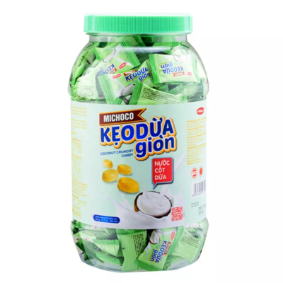 Bibica Michoco Coconut Candy 560g x 6 Jars