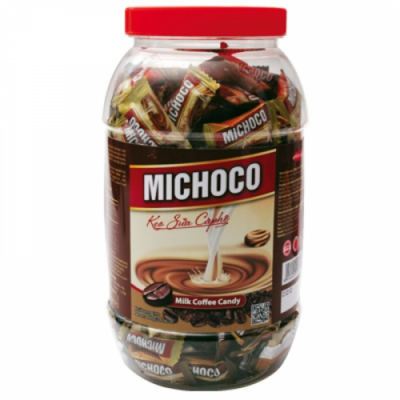 Bibica Michoco Milk Coffee Candy 600g x 6 Jars