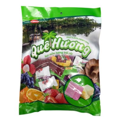 Bibica Que Huong Mix Flavor Candy 350g x 20 Bags