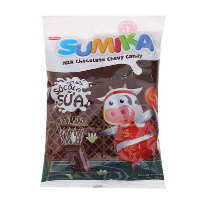 Bibica Sumika Chocolate Milk Candy 140g x 50 Bags