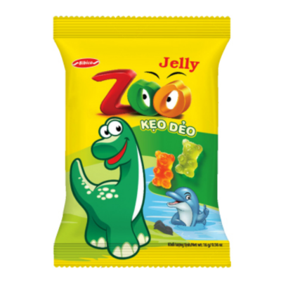 Bibica Zoo Jelly 16g x 300 Bags