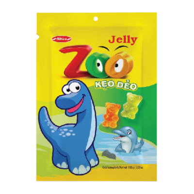 Bibica Zoo Jelly Sugar Cover 200g x 30 Bags