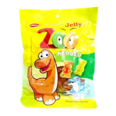 Bibica Zoo Jelly Oil Cover 100g x 60 Bags