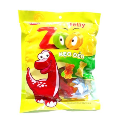 Bibica Zoo Jelly Oil Cover 200g x 30 Bags