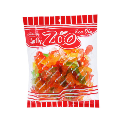 Bibica Zoo Jelly Sugar Cover 500g x 12 Bags