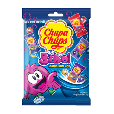 Chupa Chups Big Babol Mix Fruit Flavor 160g