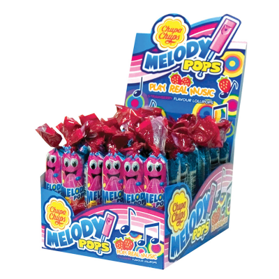 Chupa Chups Melody Lollipops Strawberry