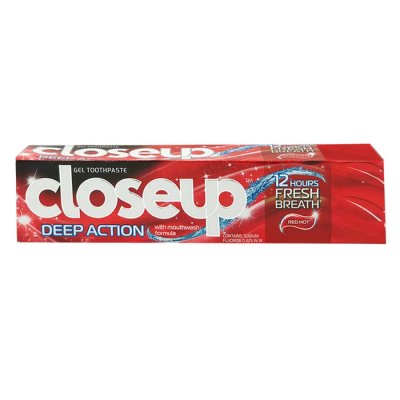 Close Up Deep Action Red Hot 100g x 60 Tubes