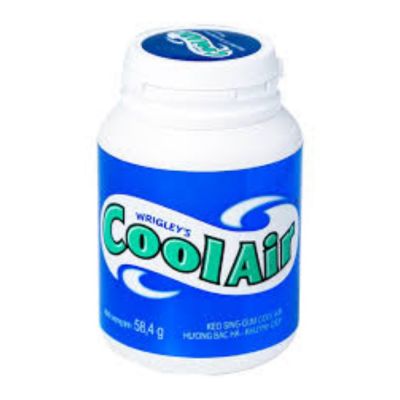 Wrigley's Cool Air Menthol Eucalyptus Gum 58.4g